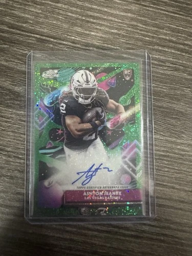 2025 Topps Cosmic Chrome Ashton Jeanty Base (RAW)