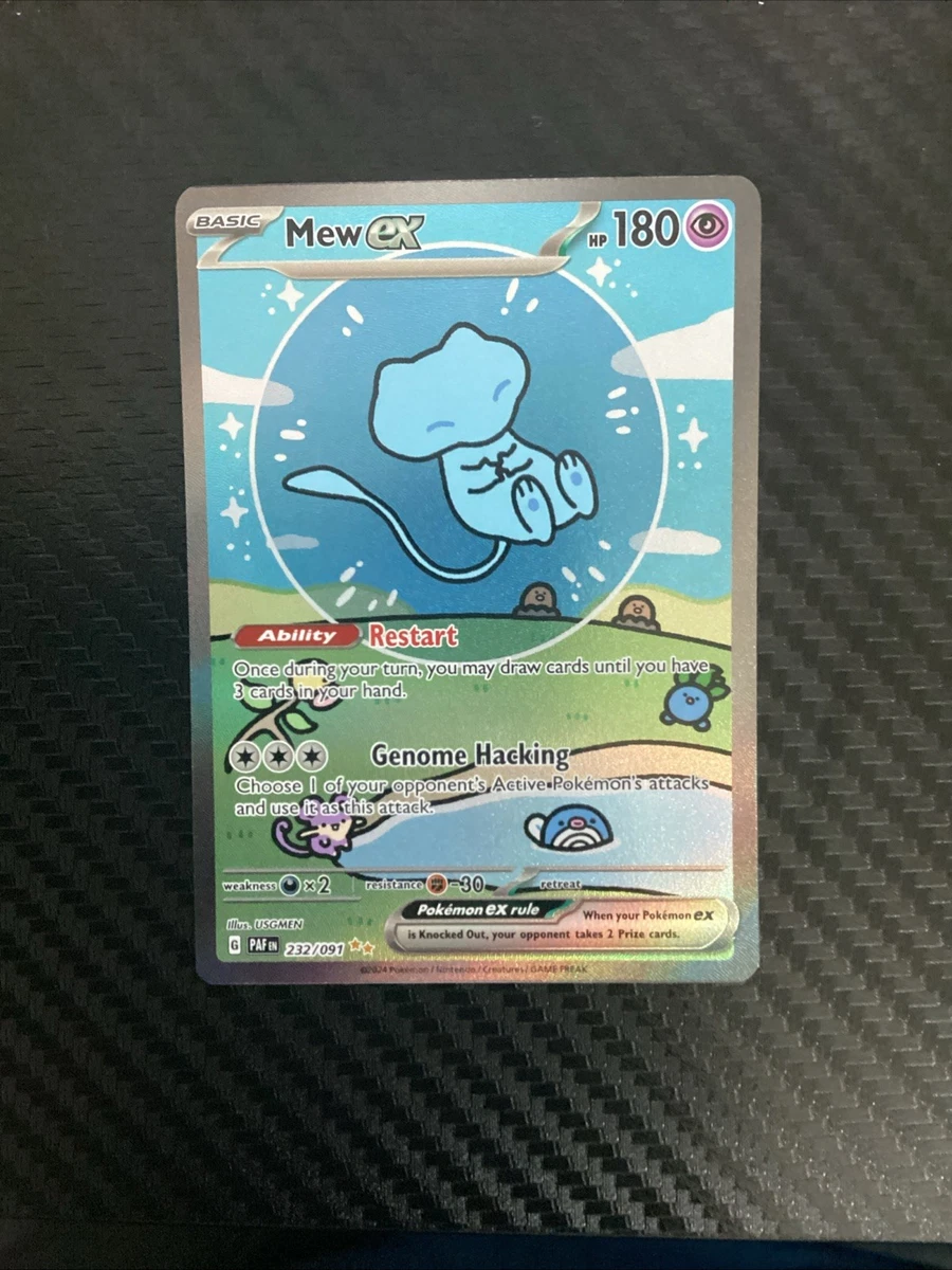 Preços baixos em Mew Ex 232/091 SV: Paldean Fates | eBay
