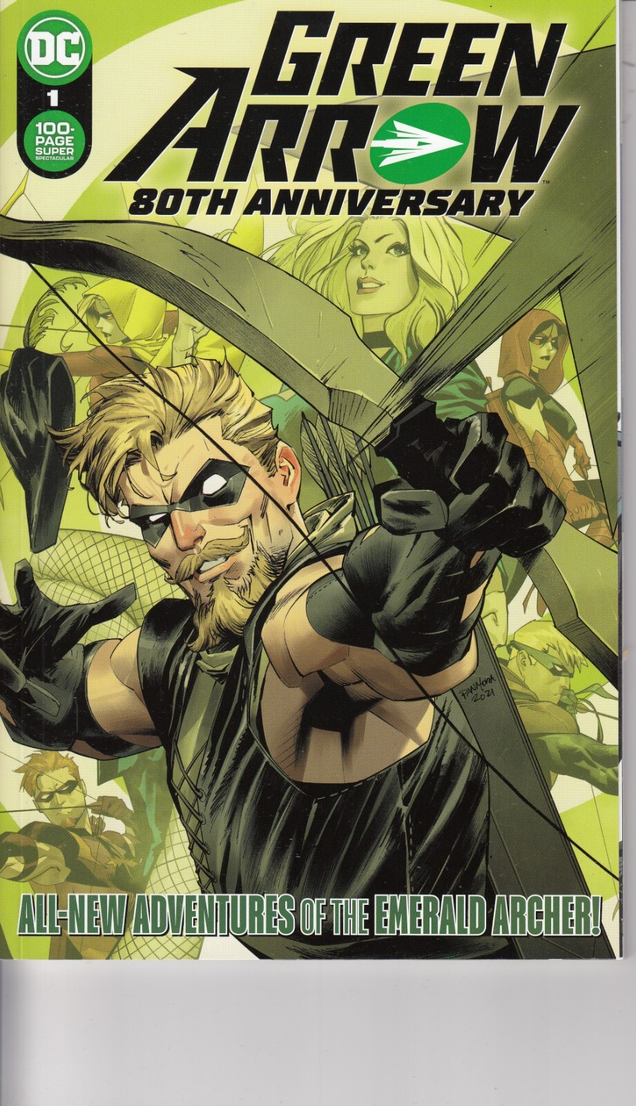 Green Arrow 80th Anniversary 100-Page Special #1 Main Cover