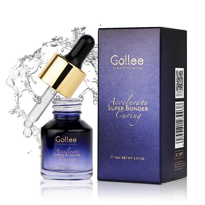 Gollee Lash Super Bonder for Eyelash Extension Longer Retention Waterproof 15ml