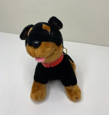 Doberman Pinscher Rottweiler Puppy Dog Plush Rhode Island Novelty Johnston RI 8"