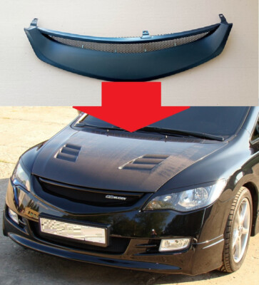 for Honda Civic 4D Sedan grill mugen style 2006-2009 euro japan model FD2