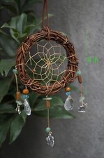 Natural Rattan Dream Catcher Wall Decoration Gift