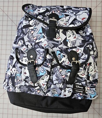 Loungefly X Disney Villains Backpack. NWT New Loungefly Disney Villains Floral Mini Backpack  main image 3