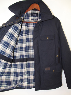 GANT Polyester Blend Parka Coat Jacket Size XXL RETAIL $395 #327