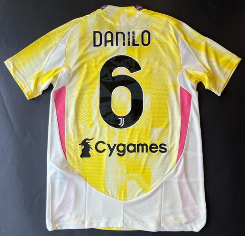 DANILO JUVENTUS MAGLIA AWAY MATCH ISSUED AMICHEVOLE vs BREST 3 agosto 2024