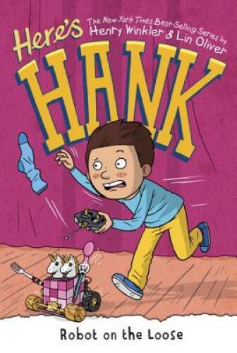 Robot on the Loose #11 (Here's Hank) - Hardcover By Winkler, Henry - VERY GOOD