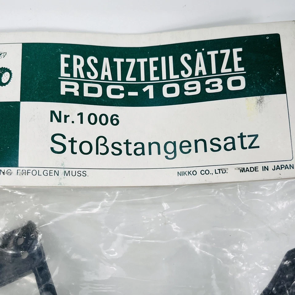 Vintage RC Car Buggy Nikko Rhino Bison F-10 1006 Bumper Side Guard Nerf Bar Set - Image 3 of 4