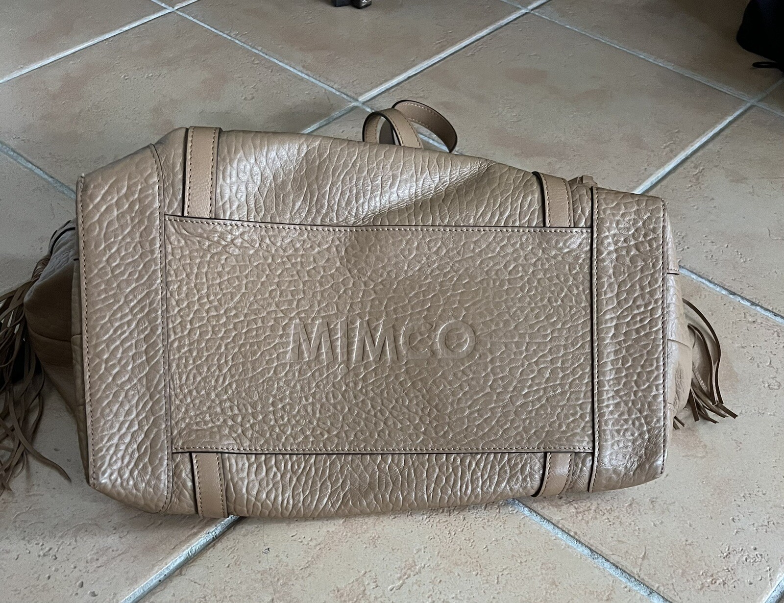 MIMCO New Large Shoulder Leather Bag RRP 499 Without Tagsreduced 7