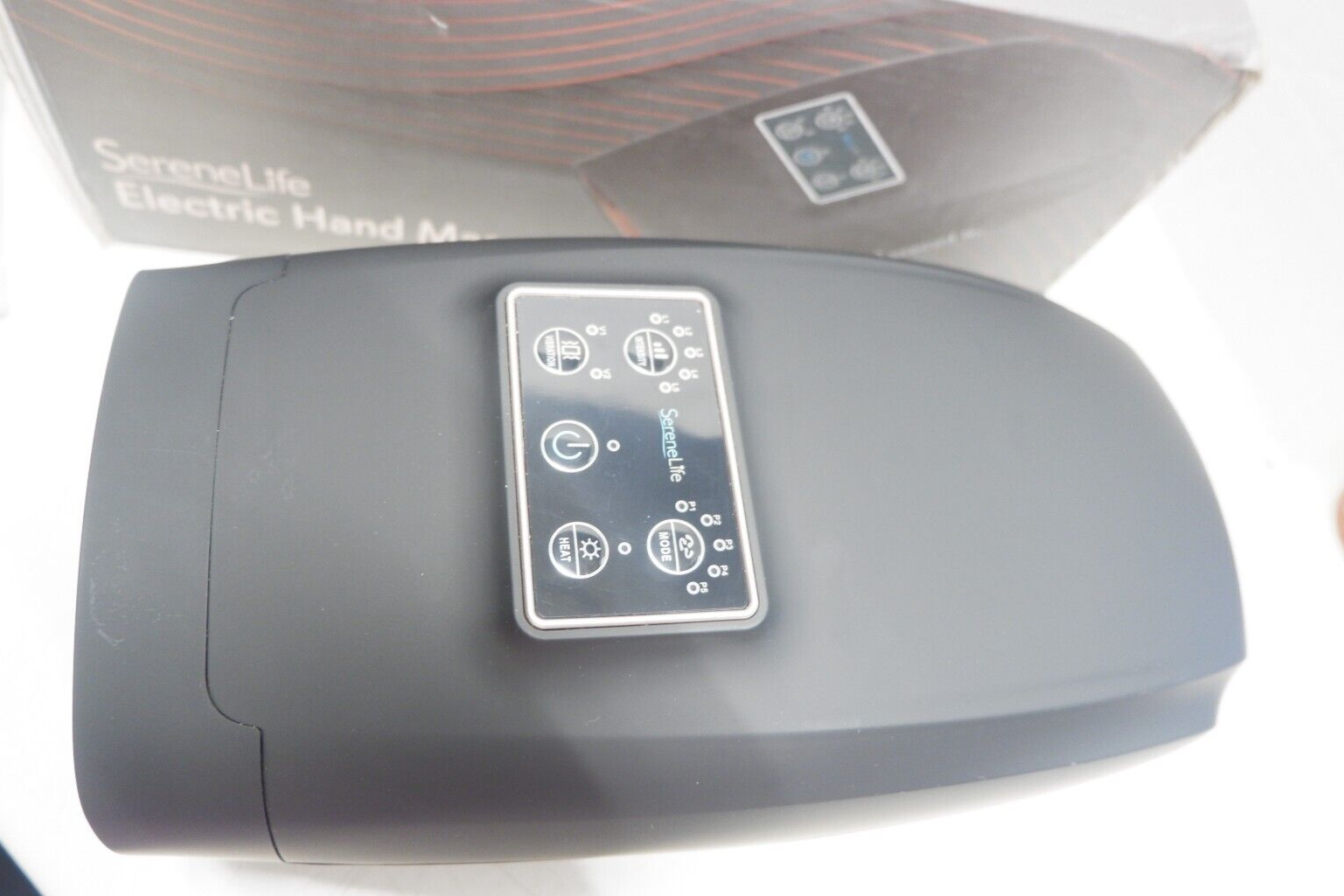 SereneLife Electric Acupressure Palm Hand Massager w/Air Pressure HeatSee Note eBay