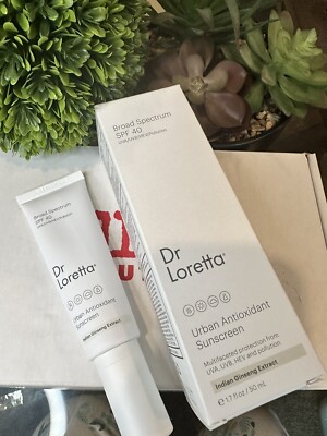 Dr. Loretta URBAN ANTIOXIDANT SUNSCREEN SPF 40, 1.7 oz ~ EXP 10/23 New in Box