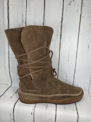 mid calf moccasin boots