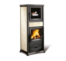 Stufa legna Rossella Plus Forno Evo Liberty Panna La Nordica - Pronta Consegna
