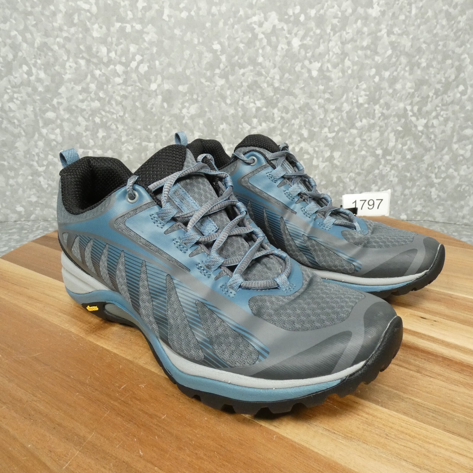 Sneaker Merrell Siren Edge 3 donna 9 gonna blu suola Vibram scarpa da trekking J034434