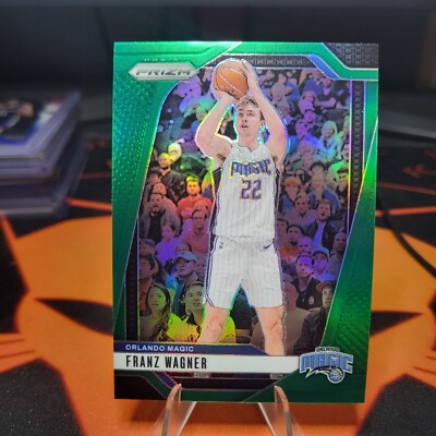 Franz Wagner Green Prizm 2024-25 Panini Prizm #143