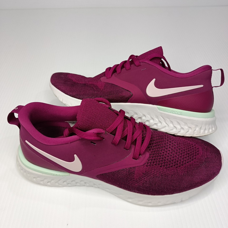 Nike Womens Odyssey React Flyknit 2 Raspberry Red Womens Size 8 US eBay
