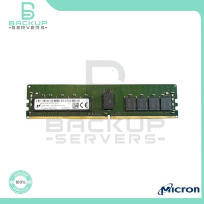 MTA18ASF4G72PZ-3G2 Micron 32GB 3200MHz PC4-25600 CL22 288-Pin 1Rx4 ECC  Memory