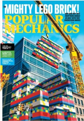 Popular Mechanics Magazine The Mighty Lego Bricks! Issue Jan-Feb 2023