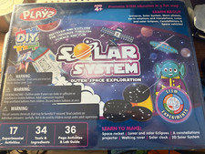 Solar System Outer Space Exploration Kit STEM. Age 4 Playz Brand New Sealed
