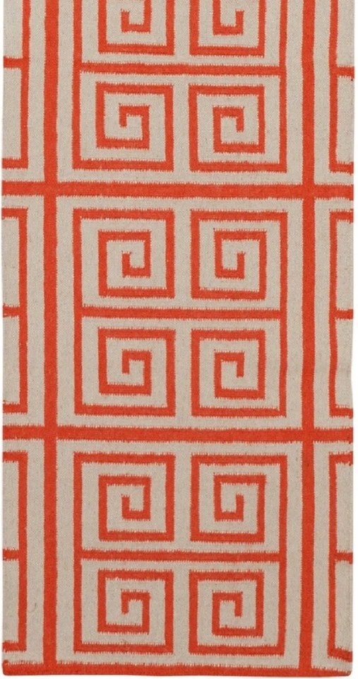 Surya Frontier Ft-417 Poppy Red Geometric Area Rug  rUNNER 2'6" X 8' - Image 2 of 2