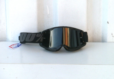 100% Crossbrille Strata 2 Black-Power - Stark getönt Anti-Fog