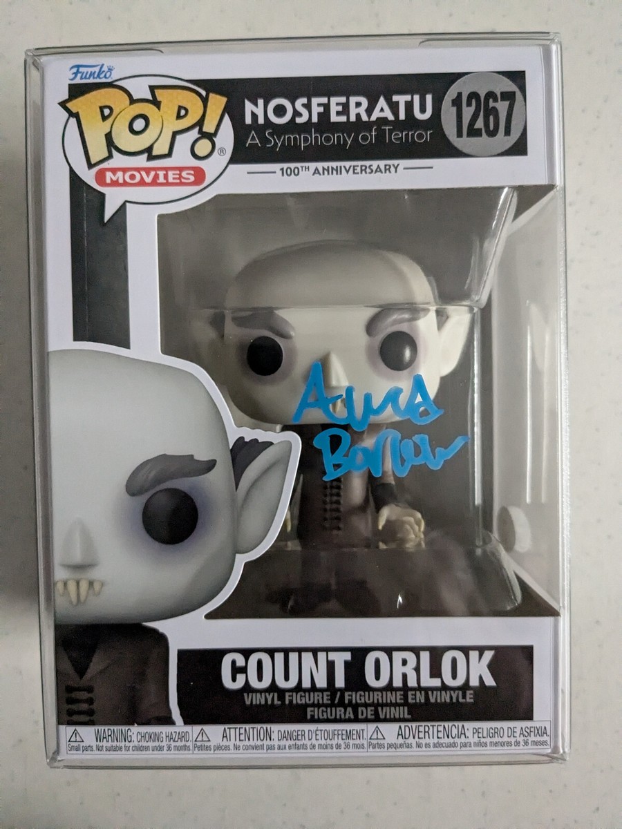 ALEXANDER WARD Signed Funko Pop Count Orlok Nosferatu