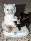 Vintage Seto Craft The Cats Orchestra Piano Himalayan Porcelain Figurine