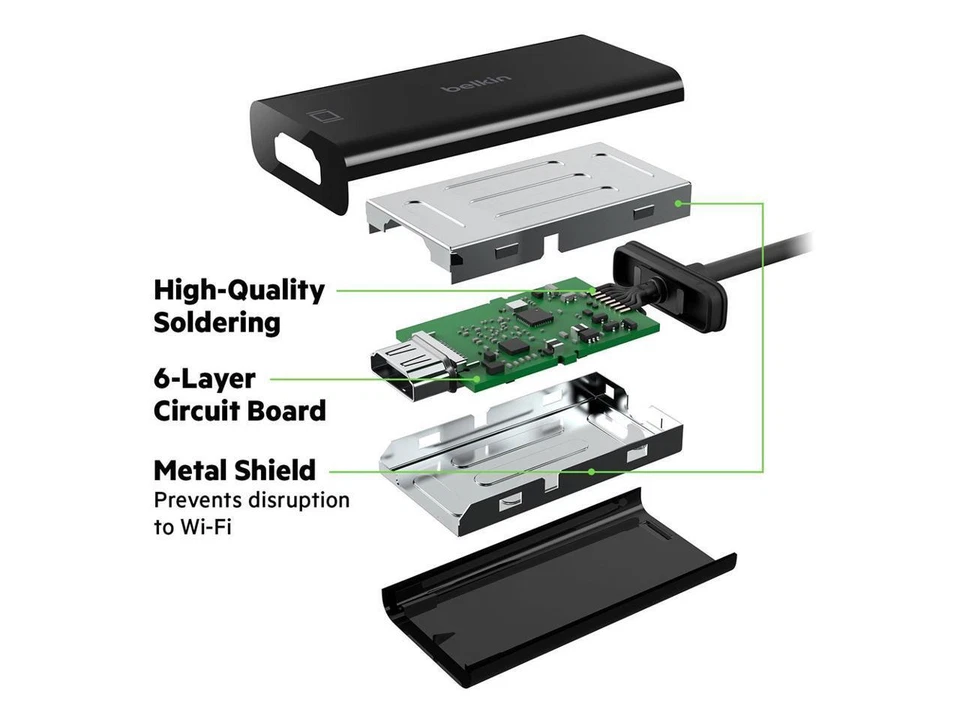 USB-C to HDMI Adapter,4K @60HZ,BLACK - Image 4 of 4