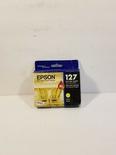 Genuine Epson 127 Y Ink Cartridges WF Series WF-7510 WorkForce WF-7010 New