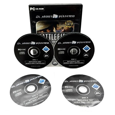 Battlefield 1942 WWII Anthology PC USK 16 Shooter OVP gebraucht EA Klassiker