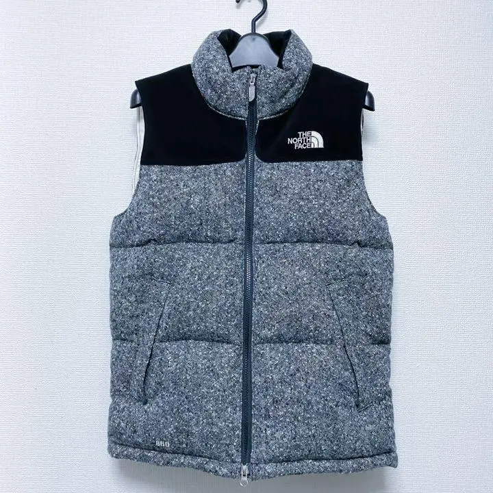 THE NORTH FACE PURPLE LABEL Down Vest Jacket Gray Size-XS Used from Japan