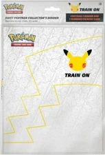 Pokemon 25th Anniversary First Partner Collector's Binder SEALED w/Pikachu