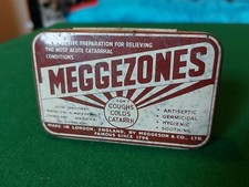 Vintage 'Meggezones' Pastilles Tin
