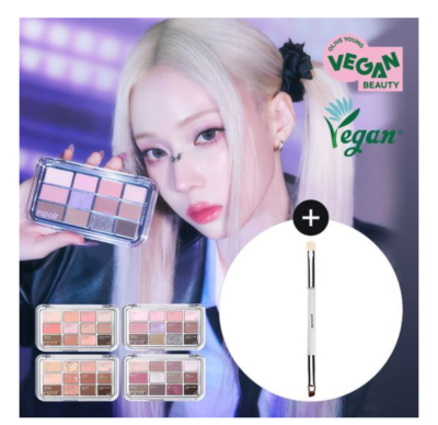 Espoir Eye Core Palette 4 Colors 9g + Dual Brush 1ea 2024 F/W New