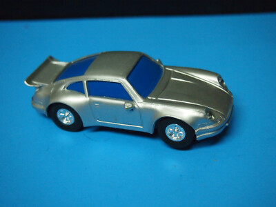 PORSCHE SILVER slot car nice mint condition Marked J1