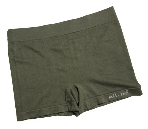 Olive Green Boxer Shorts - Men's Trunks Underwear Army Military New