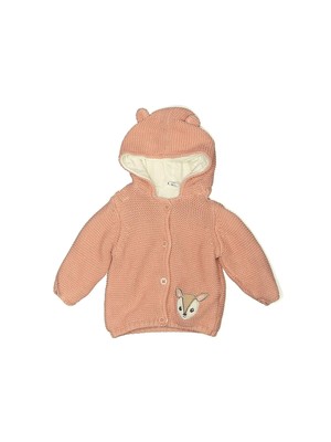 Dopodopo Girls Pink Coat Newborn