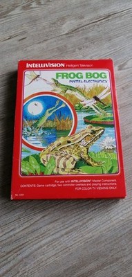 Mattel Electronics Intellivision Spiel Frog Bog