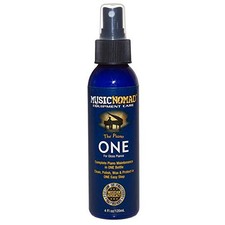 MN130 Polish, Wax for Gloss Pianos, 4 oz Piano ONE All-In-1 Cleaner