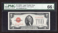 1928G $2 Legal Tender Note Fr. 1508 - PMG 66 EPQ