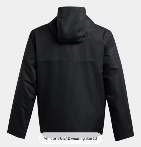 Under Armour Porter 3-in-1 Men’s Jacket Navy Large 1371585 Waterproof Brand New image 3