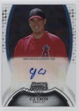 2011 Bowman Sterling Prospect Auto CJ Cron #BSP-CCR Auto 06xp