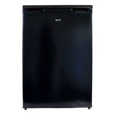 Freestanding Under Counter Fridge, 113 Litre, 55 cm Wide, Black, Igenix IG155B