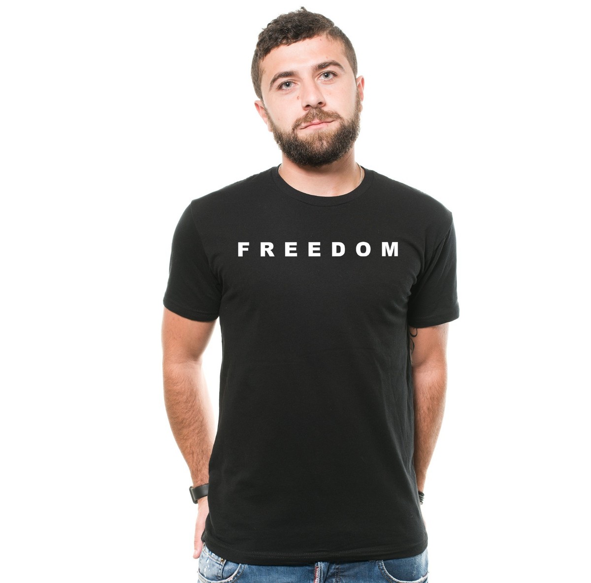 Men's Freedom T-shirt Charlie Kirk Patriotic USA CK Freedom Tee | eBay