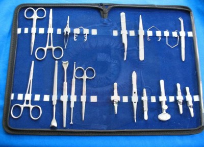 20 PIECES O.R GRADE OFFICE EYE MICRO MINOR SURGERY OPHTHALMIC SET KIT