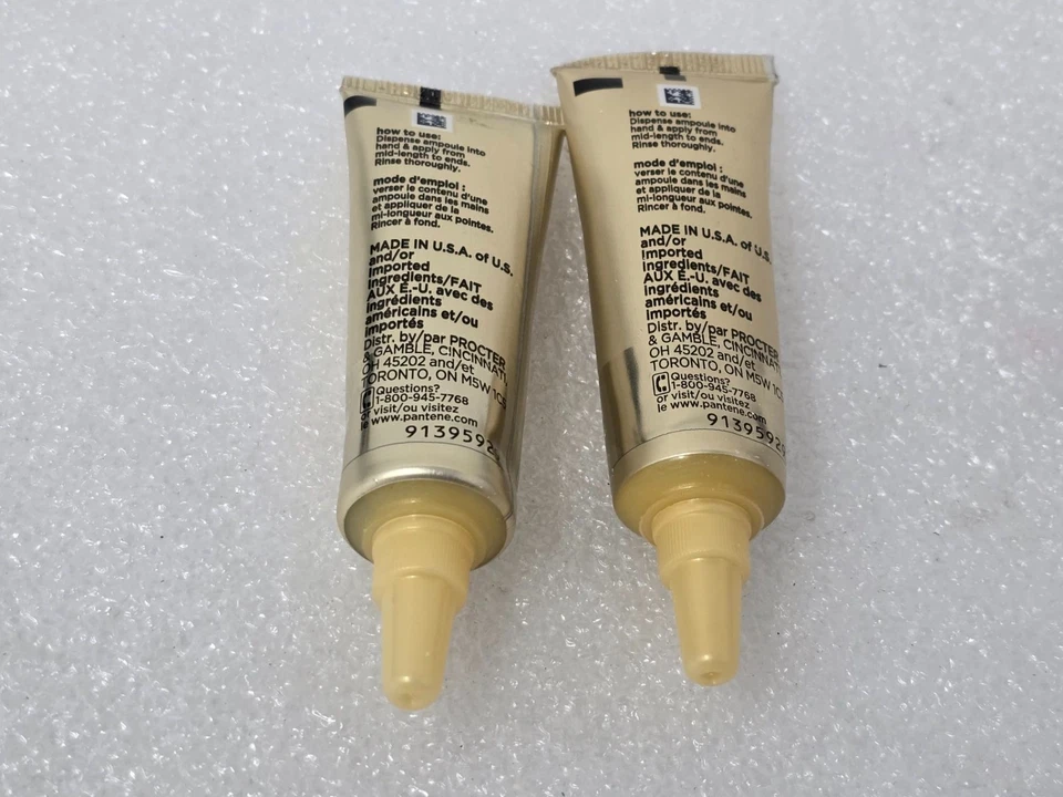 Set of 2 Pantene Pro-V Treatment Soin Ampoules 15ml .5 oz Travel Size - Image 2 of 2