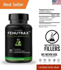 FenuTrax Fenugreek Extract - 2 Supply for Men's Wellness