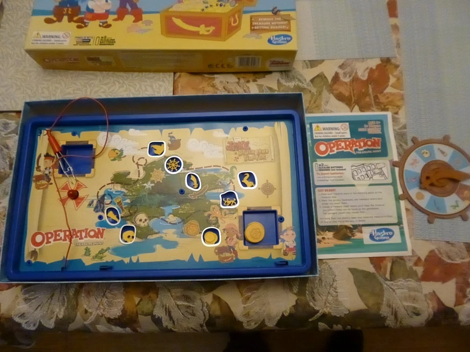 Operation - JAKE AND THE NEVER LAND PIRATES - Edition Board Game - Image 2 of 4