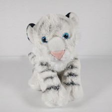 White Tiger Cub Wild Republic Plush Stuffed Animal Soft Toy Realistic