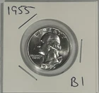 1955 Washington Quarter 90% Silver Bullion Uncirculated